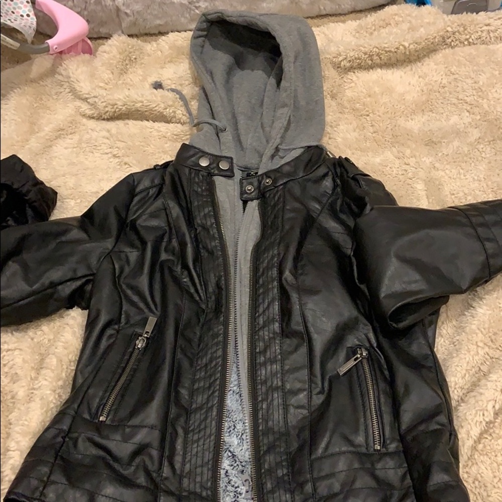 Leather jacket